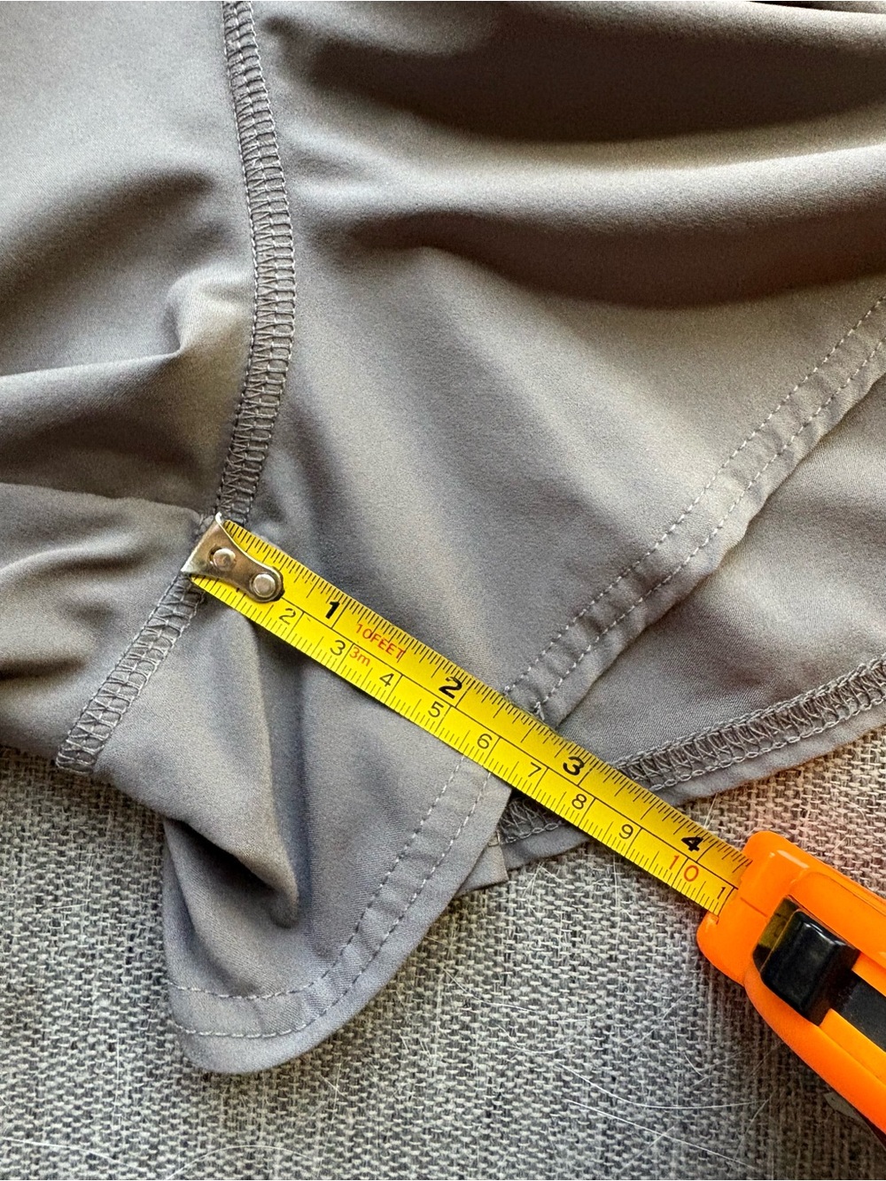 Vuori Women’s Athletic Shorts XS Polyester Drawstring Zip Pocket Unlined - Picture 9 of 9